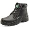 Beeswift 6 Eyelet Pur S3 Boots, Black, 6