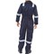 Beeswift Flame Retardant Burgan Anti-Static Boilersuit, Navy Blue, 48 Inch Chest