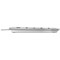 Cherry KC 6000 Slim for Apple Mac Keyboard, Wired, Silver and White