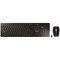 Cherry DW 9100 Slim Keyboard and Mouse Set, Wireless, Black/Bronze