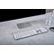 Cherry KW 9100 Slim Keyboard for Mac, Wireless, Silver/White