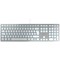 Cherry KC 6000C Slim Keyboard for Mac, Wired, Silver/White Cherry KC 6000C Slim Keyboard for Mac, Wired, Silver/White