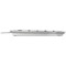 Cherry KC 6000C Slim Keyboard for Mac, Wired, Silver/White