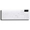 Cherry AKC8200 Hygiene Keyboard with Integrated Smartcard Reader, Wired, White