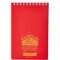 Chartwell Ruled Watershed Waterproof Book 101x156mm Red 2291