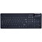 Cherry AKC8200 Hygiene Keyboard with Integrated Smartcard Reader, Wired, Black