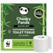 Cheeky Panda Sustainable Bamboo Quilted Toilet Tissue, 4-Ply, 155 Sheets Per Roll, Pack of 45