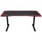 Nitro Concepts D16M Height Adjustable Gaming Desk, 1600x800x725-825mm, Black & Red