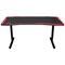 Nitro Concepts D16M Height Adjustable Gaming Desk, 1600x800x725-825mm, Black & Red