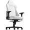 Noblechairs Hero Gaming Chair, High-tech Faux Leather, White