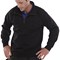 Beeswift Quarter Zip Sweatshirt, Black, Medium