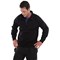 Beeswift Quarter Zip Sweatshirt, Black, Medium