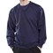 Beeswift V-Neck Sweatshirt, Navy Blue, Medium