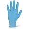 Click Medical Nitrile Gloves, Blue, One Size, Pack of 6