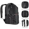 Wenger MX ECO Professional 16 Inch Laptop Backpack with Tablet Pocket Black