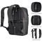 Wenger MX ECO Light 16 Inch Laptop Backpack with Tablet Pocket Black