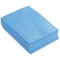 2Work Heavyweight All Purpose Cloth, 500x350mm, Blue, Pack of 25