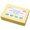 2Work Heavyweight Cloth, 500x350mm, Yellow, Pack of 25