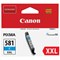 Canon CLI-581XXL Cyan Extra High Yield Inkjet Cartridge