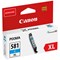 Canon CLI-581XL Cyan High Yield Inkjet Cartridge Canon CLI-581XL Cyan High Yield Inkjet Cartridge