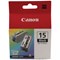 Canon BCI-15BK Black Inkjet Cartridges (Pack of 2) 8190A002