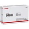 Canon 070 H Toner Cartridge, High Yield, Black