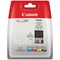 Canon CLI-551 Inkjet Cartridge Pack - Black, Cyan, Magenta and Yellow (4 Cartridges)