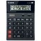 Canon AS-2200 Desktop Calculator, 12 Digit, Solar and Battery Power, Black