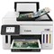 Canon Maxify GX6150 Wireless 3-in-1 Refillable MegaTank Colour Inkjet Printer, White