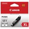 Canon CLI-551XL Grey High Yield Inkjet Cartridge