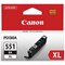 Canon CLI-551XL Black High Yield Inkjet Cartridge Canon CLI-551XL Black High Yield Inkjet Cartridge