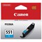 Canon CLI-551 Cyan Inkjet Cartridge