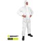 Beeswift CN4013E Disposable Coverall, Type 5/6, White, Medium Beeswift CN4013E Disposable Coverall, Type 5/6, White, Medium