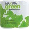 Maxima Green White Recycled Toilet Roll, Pack of 48