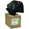 The Green Sack Heavy Duty Refuse Bag in Dispenser, 80 Litre, Black, Pack of 75