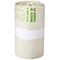 The Green Sack Light Duty Pedal Bin Liner in Dispenser, 15 Litre, White, Pack of 300