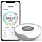 Nooku Mini Indoor Air Quality Monitor, White/Grey