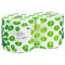 Maxima Jumbo Toilet Rolls, White, 2-Ply, 100 Sheets per Roll, Pack of 6