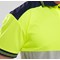 Beeswift Two Tone Polo Shirt, Saturn Yellow & Navy Blue, XL