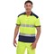 Beeswift Two Tone Polo Shirt, Saturn Yellow & Navy Blue, XS