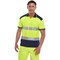 Beeswift Two Tone Polo Shirt, Saturn Yellow & Navy Blue, 2XL
