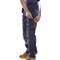 Beeswift Premium Multi Purpose Trousers, Navy Blue, 34