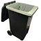 Compostable Food Waste Liners, 240 Litres, Green, 10 Rollsx10 (Pack of 100)