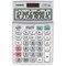 Casio Desktop Calculator, 12 Digit, Solar and Battery Power, Grey Casio Desktop Calculator, 12 Digit, Solar and Battery Power, Grey