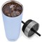 Contigo Luxe Stainless Steel Insulated Travel Tumbler with Straw, 720ml, Periwink