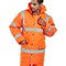 Beeswift High Visibility Constructor Jacket, Orange, 5XL Beeswift High Visibility Constructor Jacket, Orange, 5XL
