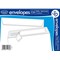 County Stationery C6 Plain Peel and Seal Envelopes, 70gsm, White Pack of 1000