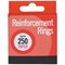County Stationery Paper Reinforcements x250 (Pack of 12)