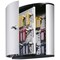 Durable Key Safe Box with Key Lock 36 Keys Silver 195223