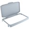 Durable 60L Hinged Bin Lid Grey Recycling Bin Lid Food Safe Durabin